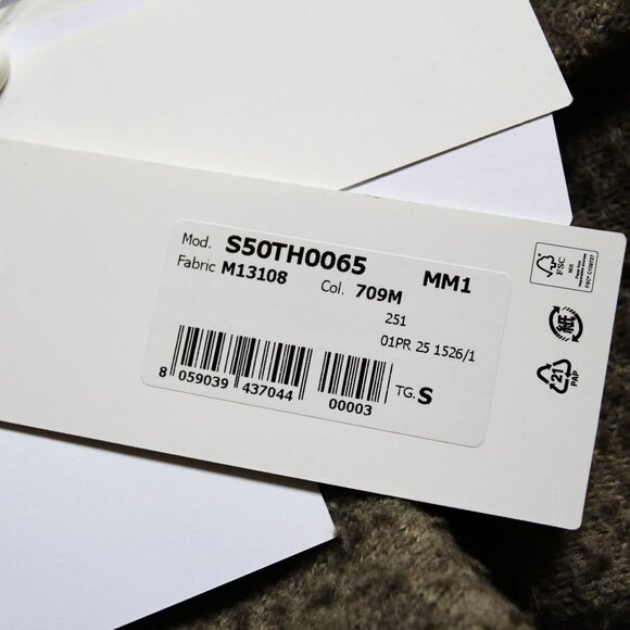 BNWT SS25 MAISON MARGIELA KNIT STOLE VEST S - Picture 9 of 13